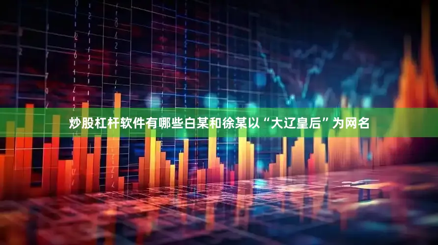 炒股杠杆软件有哪些白某和徐某以“大辽皇后”为网名