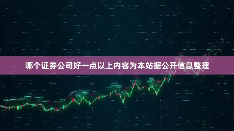 哪个证券公司好一点以上内容为本站据公开信息整理